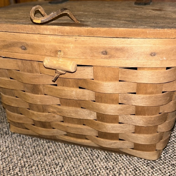 1993 Longaberger Medium Basket Purse - Picture 2 of 11